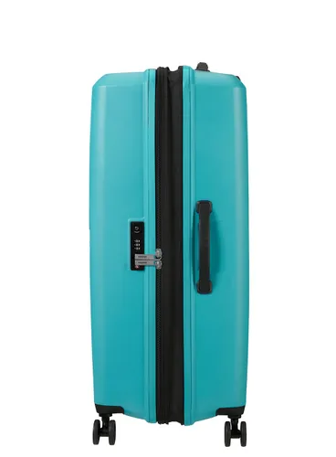 Walizka duża poszerzana American Tourister AeroStep - turqoise tonic