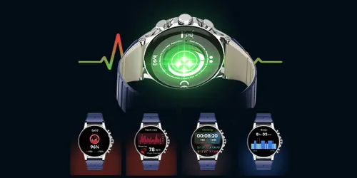 Smartwatch IMIKI Holo Ultra Srebrny