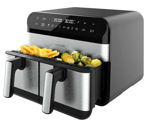 Air Fryer Frytownica CECOTEC Cecotec Cecofry Advance 9000 Inox 9l 8 automatycznych programów