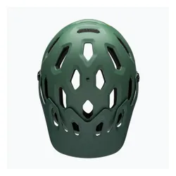 Kask rowerowy Bell Full Face Super 3R MIPS matte dark green/infrared