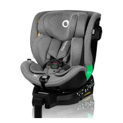 Fotelik samochodowy LIONELO Harmony i-Size 40-150 cm (0-36 kg) Szary