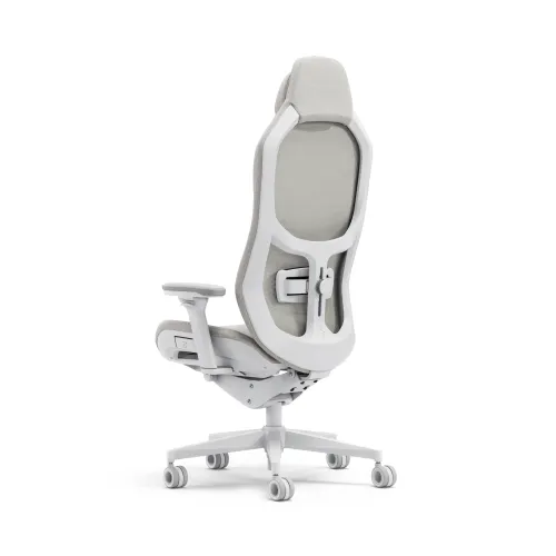 Fotel Fractal Design Refine Mesh Light Gamingowy do 125kg Tkanina Szary