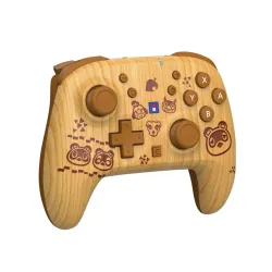 Pad Hori Wireless HORIPAD Turbo Animal Crossing Wood Brown do Nintendo Switch 2 Bezprzewodowy