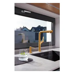 Bateria KFA ARMATURA Duero 6623-220-31 Złoto szczotkowane