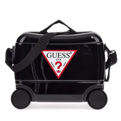 Маленький жесткий чемодан Guess H3gz04 WFGY0 JBLK