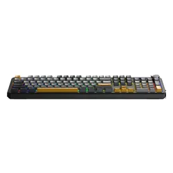 Klawiatura AULA F108 Pro Gray Yellow Deep Gray Reaper Switch RGB