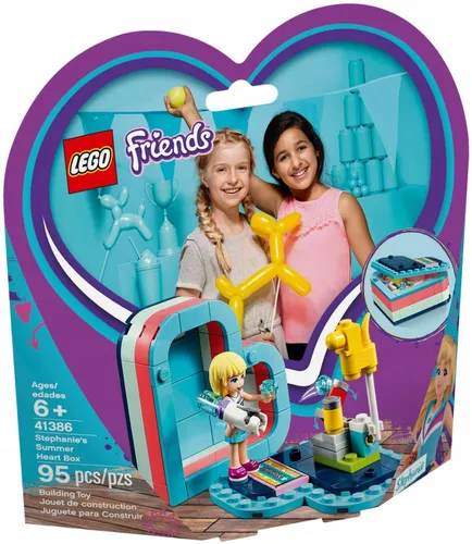 Lego Friends 41386 Pudełko Serce Stephanie Nowy