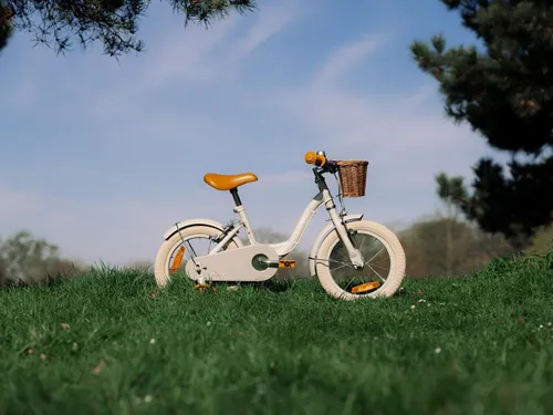 Rower dziecięcy HUFFY Retro Vintage 14 cali dla chłopca Szary mat