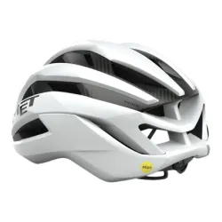 Kask rowerowy MET Trenta 3K Carbon MIPS white glossy - M