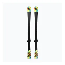 Narty zjazdowe Salomon Addikt Pro 76 + wiązania MI12 GW white/black/capri breeze
