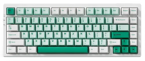 Klawiatura MCHOSE G75 Pro Matcha Latte V2 Switch Biało-zielony
