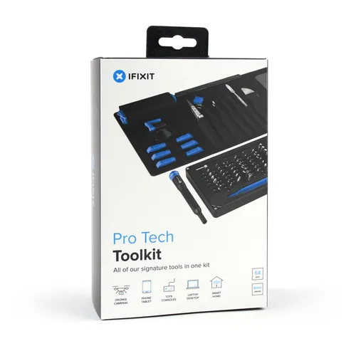 iFixit Zestaw narzędzi do naprawy smartfonów Pro Tech Toolkit (EU145307-4)