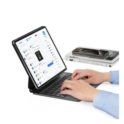 Etui na iPad Pro/Air USAMS Miaoke Series Czarny Klawiatura