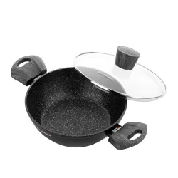 Garnek aluminiowy z pokrywką niski FLORINA BONO 1,6 l