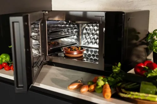 Kuchenka mikrofalowa HISENSE H28SO1 SpeedOven 7w1 Air Fry Grill Pizza Toster Suszarka Wolnowar 41 Auto Programów