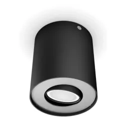 Oświetlenie punktowe Philips Hue White Ambiance Pillar Czarny