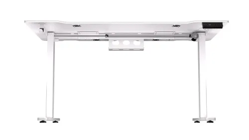 Biurko Endorfy Atlas L Electric Onyx White 150cm Regulacja wysokości Biały