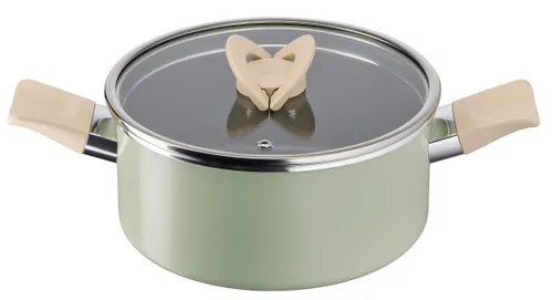 Garnek z pokrywką TEFAL BLOSSOM Mint G1744424 20 cm + Garnek z pokrywką TEFAL BLOSSOM Mint G1747024 24 cm + Garnek z pokrywką TEFAL BLOSSOM Mint G1744624 24 cm + Rondel z pokrywką TEFAL BLOSSOM Mint G1742324 18 cm