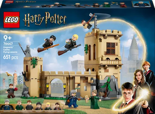 LEGO 76447 Harry Potter Zamek Hogwart: lekcja latania na miotle