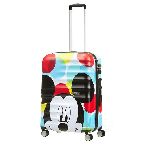 Walizka średnia American Tourister Wavebreaker Disney - mickey close up