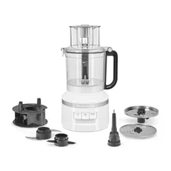 Кухонный комбайн KitchenAid 5KFP1318EWH с чашей с крышкой - 400W-чаша 3L