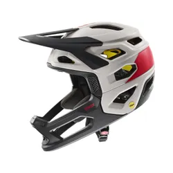 Kask rowerowy UVEX Revolt MIPS oak brown/red matt