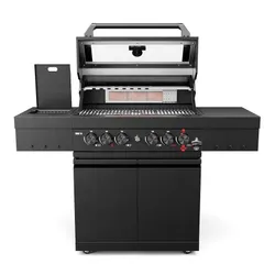 Grill gazowy KOLER Krone S3 Czarny 21.6 kW 74 x 47 cm