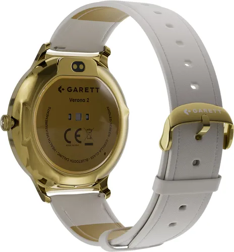 Smartwatch GARETT Verona 2 Złoty Stalowy