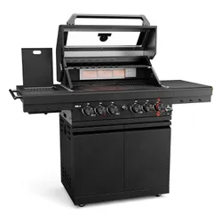 Grill gazowy KOLER Krone S2 Black 21.6 kW 74 x 46 cm