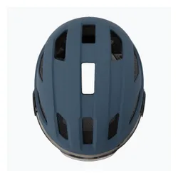 Kask rowerowy UVEX Stride Visor stone blue matt/lite mirror silver