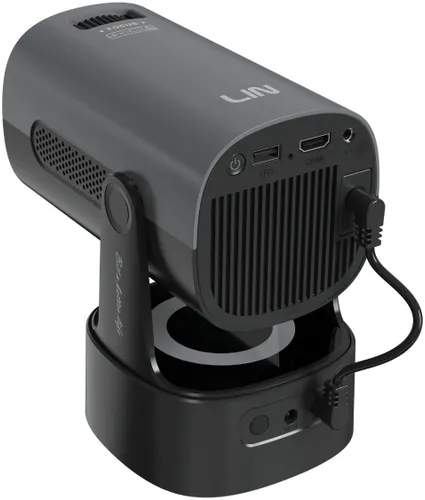 Projektor LIN Smart Travel One LP-K220 (1280x720), 110 ANSI lumen, Wi-Fi, Bluetooth, Wbudowana bateria