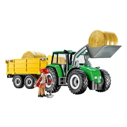Playmobil Zestaw figurek Country 9317 Traktor z przyczepą