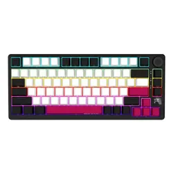 Klawiatura LORGAR KBP7075W Czarno-czerwony