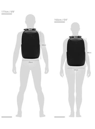Plecak miejski antykradzieżowy Pacsafe V 24 l Active Backpack - ocean