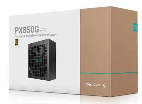 Zasilacz DeepCool PX850G 850W 80+ Gold (czarny)