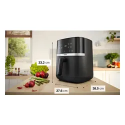 Air Fryer Frytkownica beztłuszczowa BOSCH Serie 4 MAF462B1 z dwoma grzałkami 7 automatycznymi programami