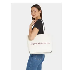 Сумка Calvin Klein Jeans Sculpted Shopper29 Mono K60K610276 Ivory YBI