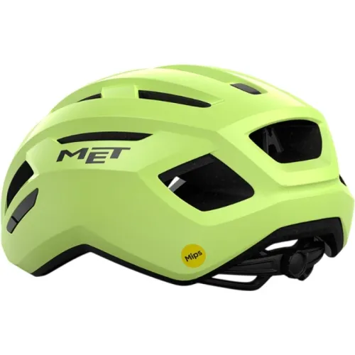 Kask rowerowy MET Vinci MIPS limonkowy