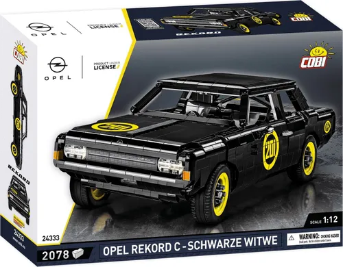 Cobi Cars Opel Record C-Schwarze Witwe (24333)