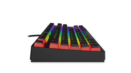 Klawiatura mechaniczna Krux Atax RGB Pudding Outemu Black Czarny