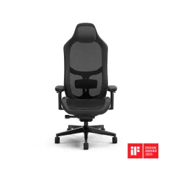 Fotel Fractal Design Refine Mesh Dark Gamingowy do 125kg Tkanina Czarny