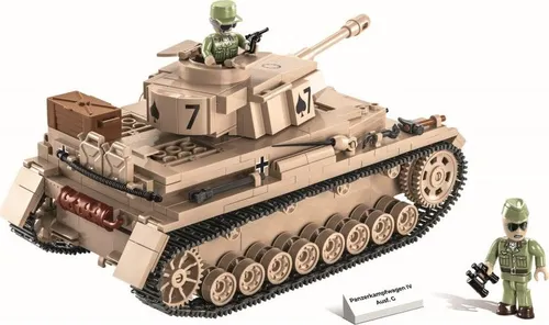 İkinci Dünya Savaşı'nın Cobi Tarihi Koleksiyonu PANZER IV AUSF tankı.G (2546)