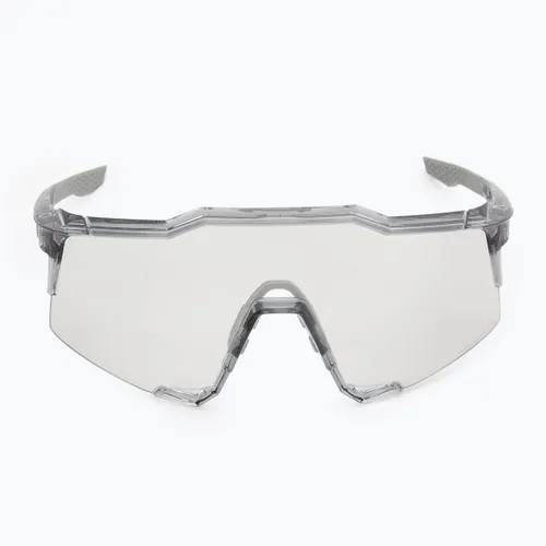 Okulary przeciwsłoneczne 100% Speedcraft polished translucent grey/rose gold mirror photochrom