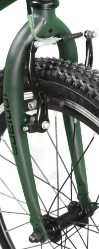 Rower dziecięcy INDIANA Figo 20 cali dla chłopca Oliwkowy