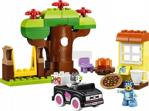 LEGO DUPLO BLUEY 10469 Pizzerki z Mufdinką i Bluey, zestaw klocków +2 lata