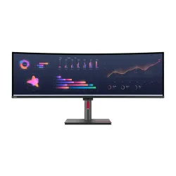 Monitor Lenovo ThinkVision P49w-30 49" 5K IPS Black 60Hz 4ms Zakrzywiony Profesjonalny