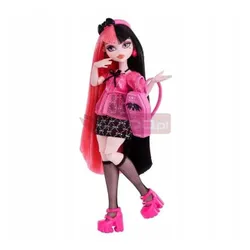 LALKA MONSTER HIGH DRACULAURA DAY OUT lalka +akcesoria HKY71