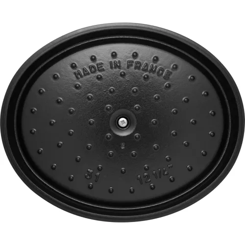 STAUB La Cocotte Oval 4,2 l - garnek żeliwny/brytfanna z pokrywką