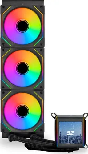 Chłodzenie Lian Li Galahad II LCD SL-INF 360 ARGB Czarny