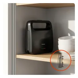 Opiekacz Huslog HUS1074 Trójkąty 800W